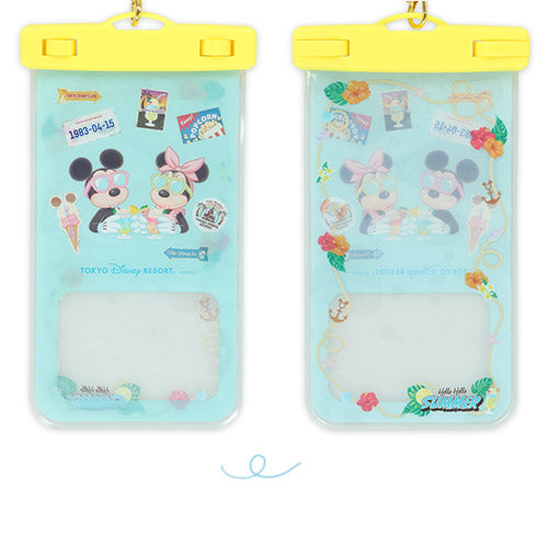 🏰東京迪士尼 Mickey Minnie Hello Hello Summer! 手機防水袋