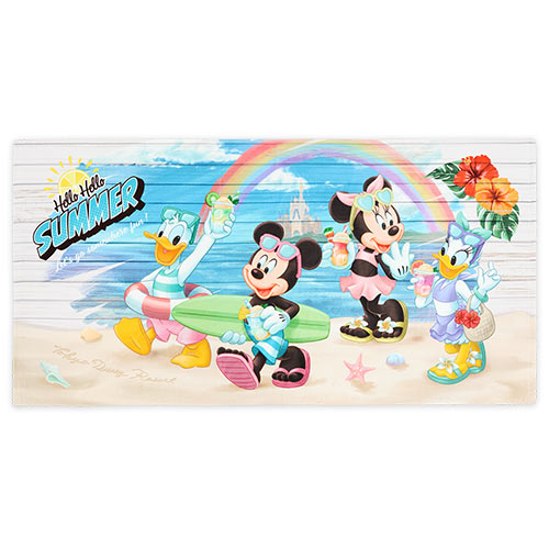 🏰東京迪士尼 Mickey and Friends Hello Hello Summer! 毛巾