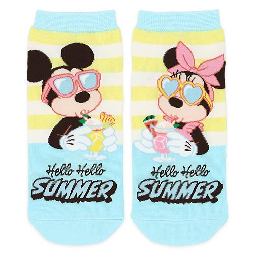 🏰東京迪士尼 Mickey Minnie Chip and Dale Hello Hello Summer! 襪套裝
