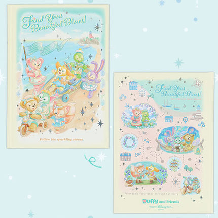 🏰東京迪士尼海洋 Find Your Beautiful Blues! Duffy and Friends 筆記簿
