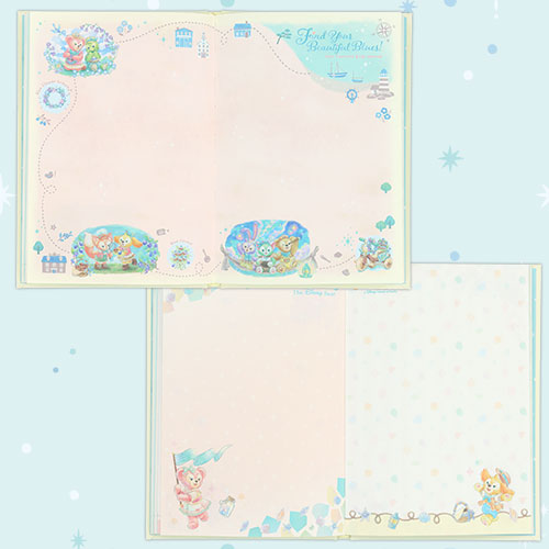 🏰東京迪士尼海洋 Find Your Beautiful Blues! Duffy and Friends 筆記簿