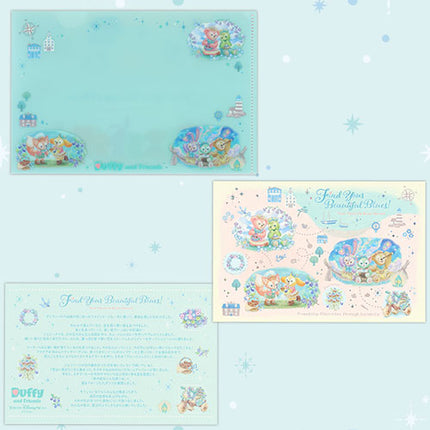 🏰東京迪士尼海洋 Find Your Beautiful Blues! Duffy and Friends PostCard