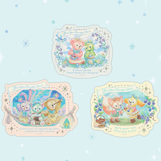 🏰東京迪士尼海洋 Find Your Beautiful Blues! Duffy and Friends 貼紙