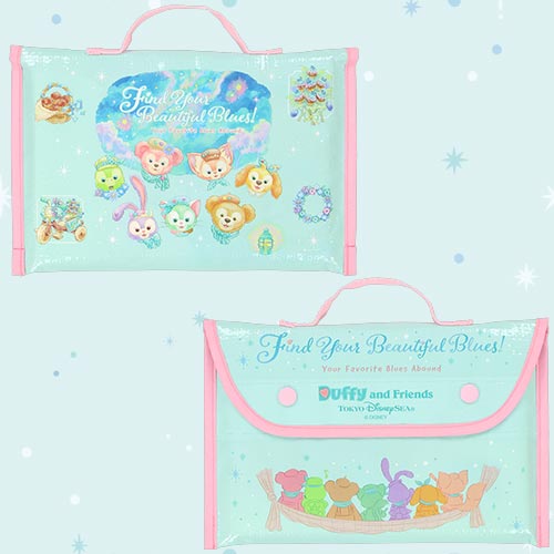 🏰東京迪士尼海洋 Find Your Beautiful Blues! Duffy and Friends 野餐墊