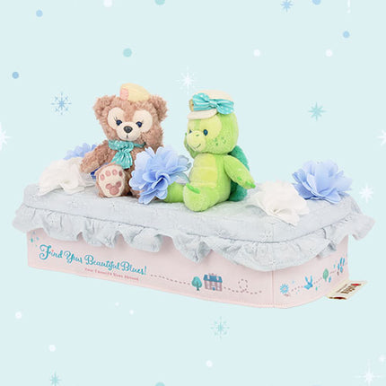 🏰東京迪士尼海洋 Find Your Beautiful Blues! Duffy and Friends 紙巾盒套