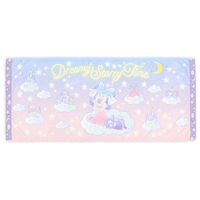 🏰東京迪士尼 Minnie Dreamy Starry Time 浴巾