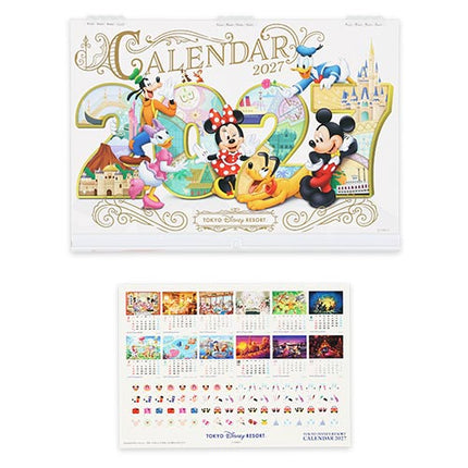 🏰東京迪士尼 Mickey and Friends 掛牆月曆