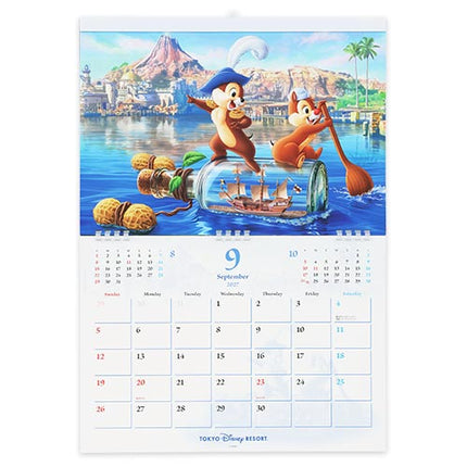 🏰東京迪士尼 Mickey and Friends 掛牆月曆