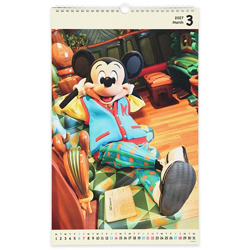 🏰東京迪士尼 Mickey 掛牆月曆