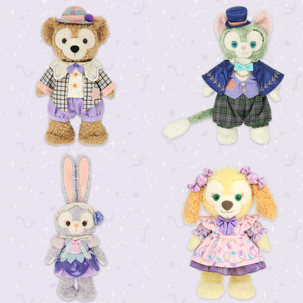 🏰東京迪士尼海洋 Duffy Gelatoni Stellalou Cookieann Autumn Surprise! 公仔衫