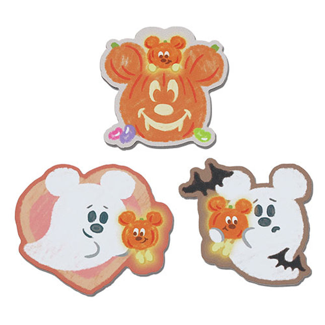 🏰東京迪士尼 Halloween 幽靈 Mickey 磁貼套裝