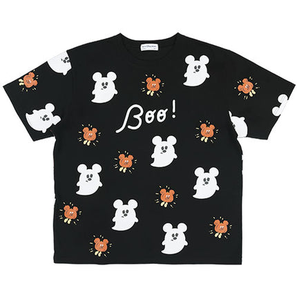 🏰東京迪士尼 Halloween 幽靈 Mickey 夜光T-Shirt