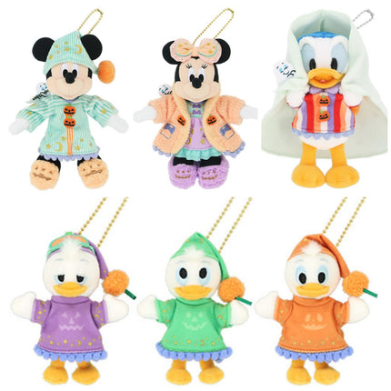 🏰東京迪士尼 Mickey Minnie Donald Huey Dewey Louie Halloween 鎖匙扣