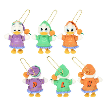 🏰東京迪士尼 Mickey Minnie Donald Huey Dewey Louie Halloween 鎖匙扣