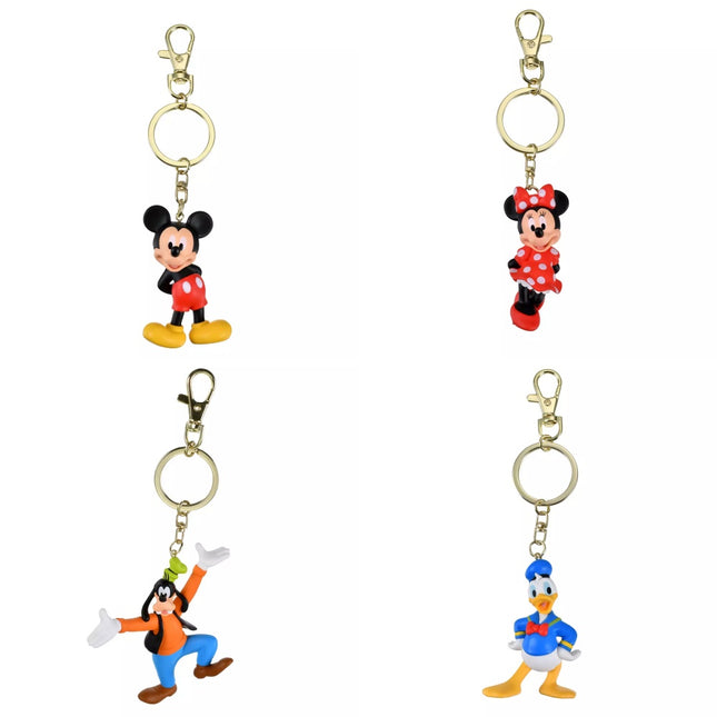 🇯🇵DisneyStore Mickey Minnie Goofy Donald Fes 3D 鎖匙扣
