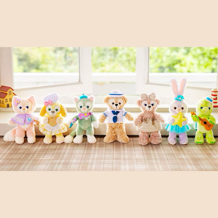 🏰東京迪士尼海洋 Duffy Shelliemay Gelatoni Stellalou Cookieann Olumel Linabell 鎖匙扣