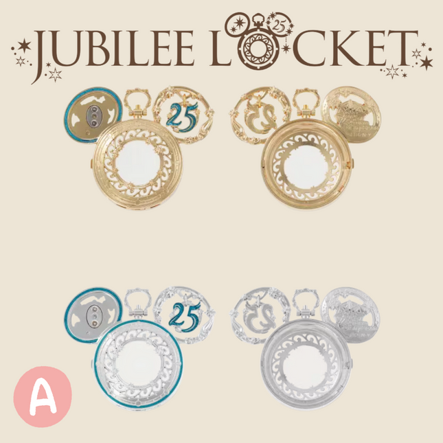 🏰東京迪士尼海洋 25th Sparkling Jubilee JUBILEE LOCKET - Base