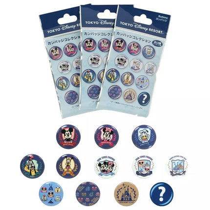 🏰東京迪士尼 Mickey and Friends Good Times Friends Badge 盲盒