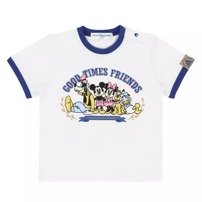 🏰東京迪士尼 Mickey and Friends Good Times Friends BB T-shirt