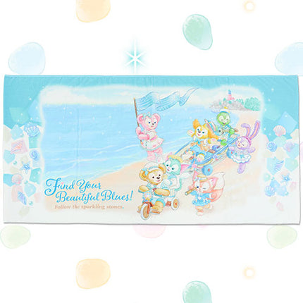 🏰東京迪士尼海洋 Find Your Beautiful Blues! Duffy and Friends 浴巾