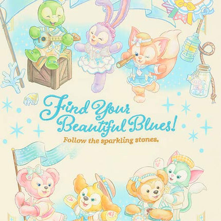 🏰東京迪士尼海洋 Find Your Beautiful Blues! Duffy and Friends T-Shirt