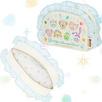 🏰東京迪士尼海洋 Find Your Beautiful Blues! Duffy and Friends Pouch
