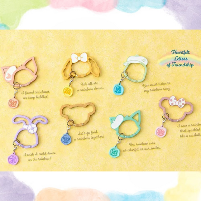 🏰東京迪士尼海洋 Heartfelt Letters of Friendship Cookieann 登山扣