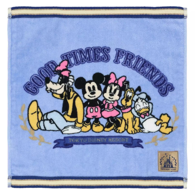 🏰東京迪士尼 Mickey and Friends Good Times Friends 手巾