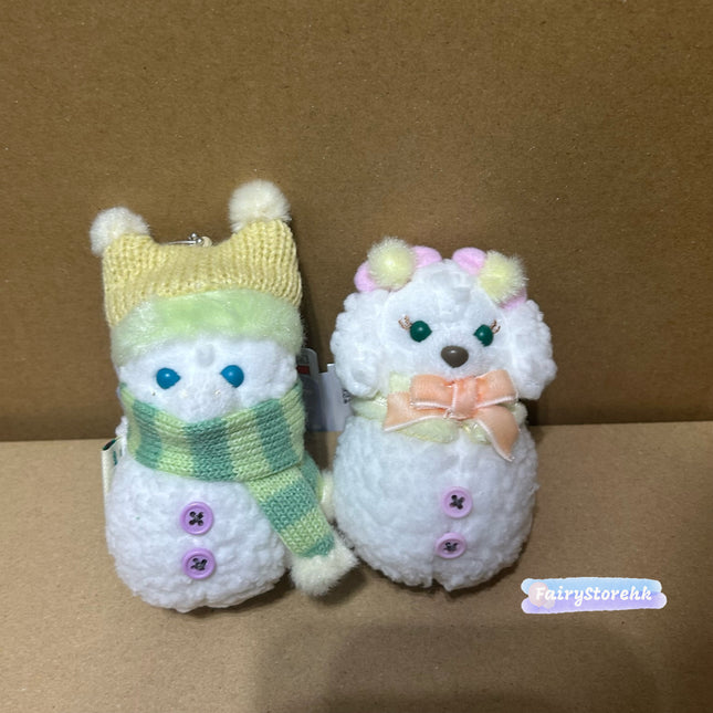 現貨 🏰海洋迪士尼 Duffy and Friends Winter 2025 Olumel Cookieann 雪人鎖匙扣