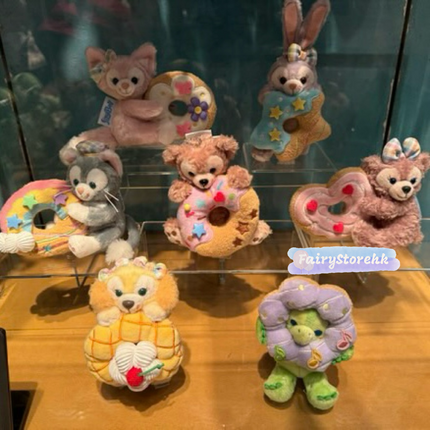 🏰東京迪士尼海洋 Duffy Shelliemay Gelatoni Stellalou Cookieann Olumel Linabell Filled With Joy! 坐款鎖匙扣