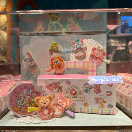 🏰東京迪士尼海洋 Duffy Shelliemay Gelatoni Stellalou Cookieann Olumel Linabell Filled With Joy! 髮夾盲盒