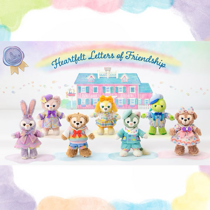 🏰東京迪士尼海洋 Heartfelt Letters of Friendship Olumel 鎖匙扣