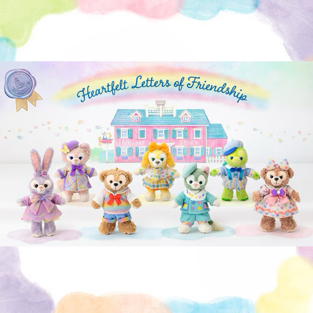 🏰東京迪士尼海洋 Heartfelt Letters of Friendship Cookieann 鎖匙扣