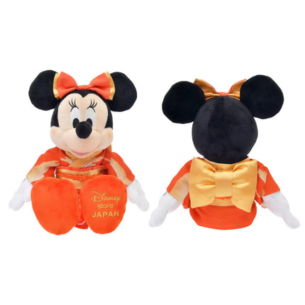 🇯🇵DisneyStore Mickey Minnie Japan Original 和服 公仔