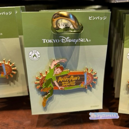 🏰東京迪士尼海洋 Peter Pan's Neverland Adventure Pin