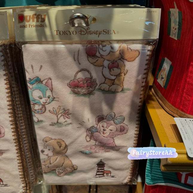 🏰東京迪士尼海洋 Where Smiles Grow Duffy and friends 毛巾