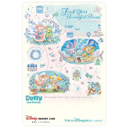 🏰東京迪士尼海洋 Find Your Beautiful Blues! Duffy and Friends 兒童車票